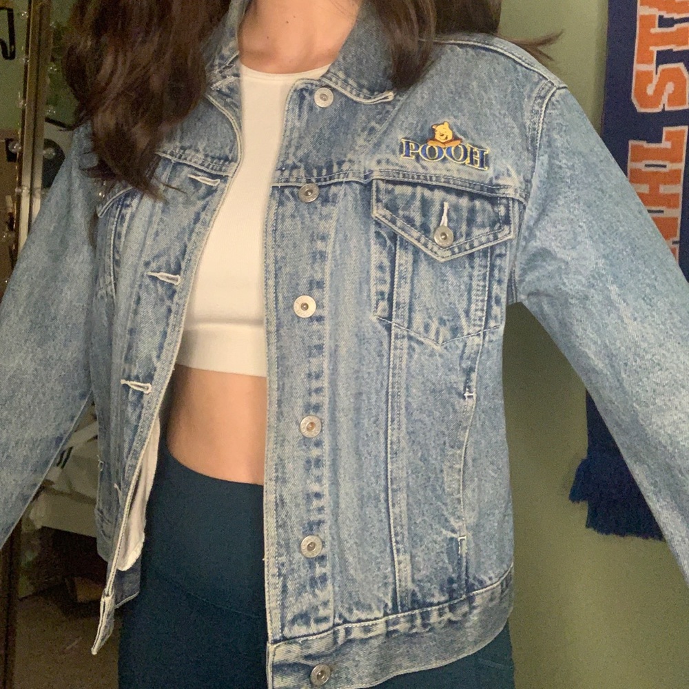 Vintage Winnie the Pooh Denim Jacket